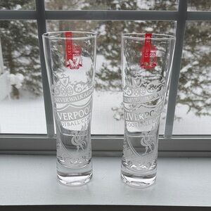 Official Liverpool FC Pilsner Glasses